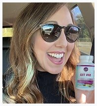 Gut Vita user testimonial reduced bloating and easier digestion